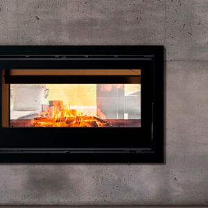 Carbel Fireplace I-100 Double side